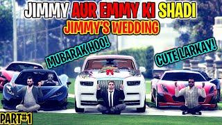 JIMMY AUR EMMY KI SHADI | JIMMY'S WEDDING || JIMMY'S LOVE SERIES EPISODE #17 PART1