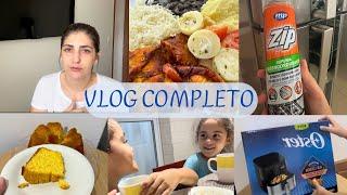 VLOG: DESABAFO | ACONTECEU MUITA COISA |CHEGOU A FRITADEIRA | BOLO DE MILHO GOSTOSO