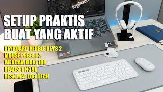 Setup Keren, Praktis & Gampang Dibawa Dari Logitech