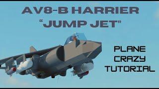 Roblox Plane Crazy / Harrier tutorial