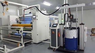 PUR hot melt glue coating machine