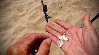 Didn't think it was real, but it is REAL - Big Gold Beach Metal Detecting