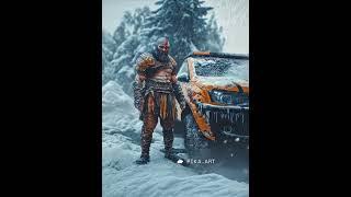 Кратос з гри God of War покоряє позашляховик  #godofwar  #games  #українською  #shorts #pikaart