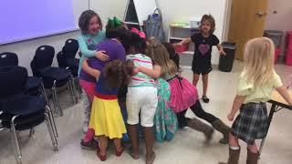 Last Day of Kindergarten group hug