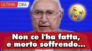 Pippo Baudo, La battaglia contro il cancro: “Non ce l’ha fatta, è morto soffrendo”