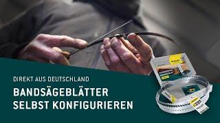 Unser Bandsägeblatt-Sortiment | Bayerwald Werkzeuge | #bessersäger