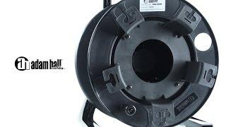 Adam Hall Cables 70225 - Rugged, lightweight professional cable drum