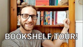 BOOKSHELF TOUR | a messy look at my book collection