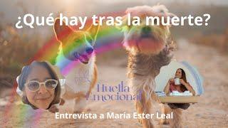 Entrevista Laura Vidal-Huella Emocional a María Ester Leal- ¿Qué hay tras la muerte?