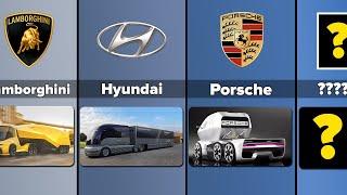 Comparison: Non-existent Trucks of Famous Brands