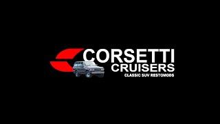 Corsetti Cruisers Intro Video