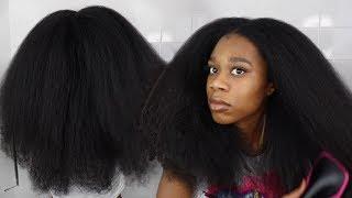HOW I SAFELY BLOW DRY MY THICK TYPE 4 NATURAL HAIR! (NO HEAT DAMAGE)