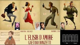 Donizetti: "L'elisir d'amore" - Rizzi; Alagna, Bonney, Plishka, Keenlyside - New York, 1996