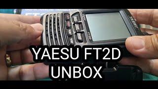 YAESU FT2D Unboxing 2022