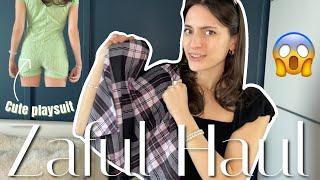 HUGE ZAFUL TRY ON HAUL | is it *actually* good? | Fashion with Valeriya