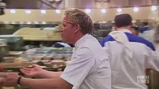 Hell's Kitchen-Boris gets kicked out to wash dishes