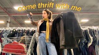 90s MINIMAL thrift with me + thrift haul at the end 