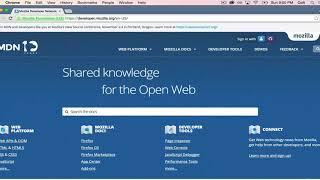 Introduction to MDN (Mozilla Developers Network)