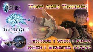 Final Fantasy XIV Tips and Tricks! Things I Wish I Knew When I Started FFXIV!