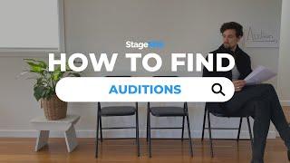 How To Get Acting Auditions (And Where to Find Them...)