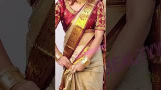 Cotton silk ki saree kaise pahne|#youtubeshorts #saree_draping_guide  #glambeautyy #drapingstyle