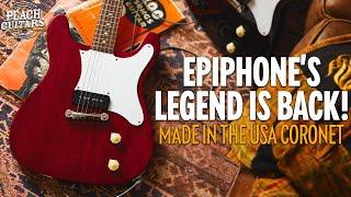 Epiphone's Legend Is Back! | Exploring The Epiphone USA Coronet!
