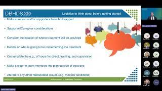 Introduction to Skill Based Treatment