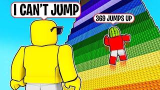 Roblox BUT Every Second I Get +1 Jump POWER