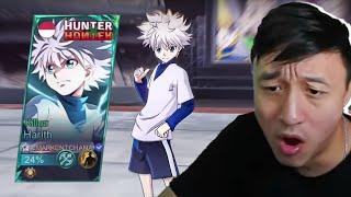 KILLUA HUNTER X HUNTER REVIEW SKIN! SKINNN WAHHH. LSNG GW DAPET SAVAGE