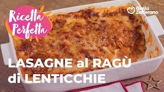 LASAGNE al RAGÙ di LENTICCHIE - AVVOLGENTI e SAPORITE 