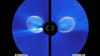 Propagation of an Earth-directed CME in Three-Dimensions