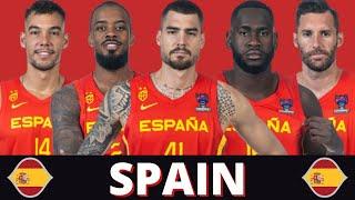 Spain Official Line Up FIBA EuroBasket 2022