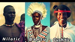 Bantu,Nilotic and Cushitic