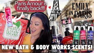 PARIS AMOUR IS BACK!! New Emily in Paris Bath & Body Works Haul!