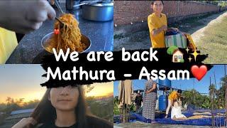 Back To Our Home  | Assam| Grandpa️🫂| Vlog