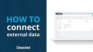 How to connect external data in OnCrawl