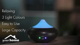 Your Home Dark Wood Grain Aroma Diffuser