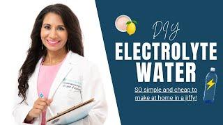 How to Make Electrolyte Water at Home | Healthy Habits