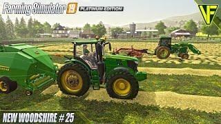 Hay Baled | New Woodshire #25 | FS19 Roleplay