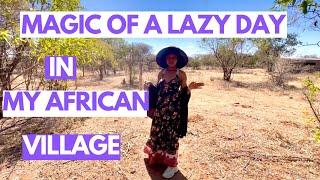 Serene Magic of a Lazy Day Rural African Village| My African Village | Macingwane Plumtree Zimbabwe