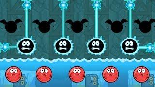 FUNNY MISTAKES RED BALL 4 WATER AND ELECTRIC SHOCK STRIKES