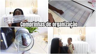 COMPRINHAS DE ORGANIZAÇÃO DA SHOPEE | MUDAMOS O QUARTO DE LAURA | ORGANIZANDO OS ARMARIOS