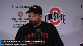 Full Ryan Day press conference after Michigan upsets Ohio State football, postgame player fight