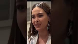 Advice Ni Catriona Gray Kay Celesti Before The Coronation Night #missuniverse2022#shorts #viral