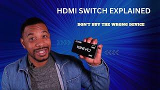 What is an HDMI Switch  ( How to Add more HDMI ports to your TV )