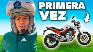  PRIMER VIAJE [SÓLO] en MOTO | Aprendiendo a Manejar Moto #2