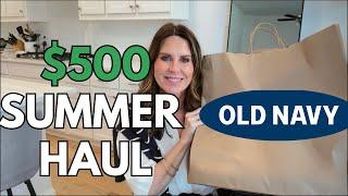 Old Navy Summer Try On Haul 2024 | Affordable Outfits For Women 50