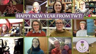 Happy New Year from The Woolly Thistle! Knitting 2024 in Review #knitting #knittinginspiration #knit