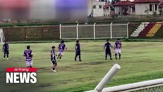 Lightning strike kills football player in match in Peru