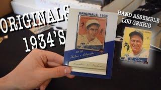 2019 Historic Autograph's Originals, 1934's!